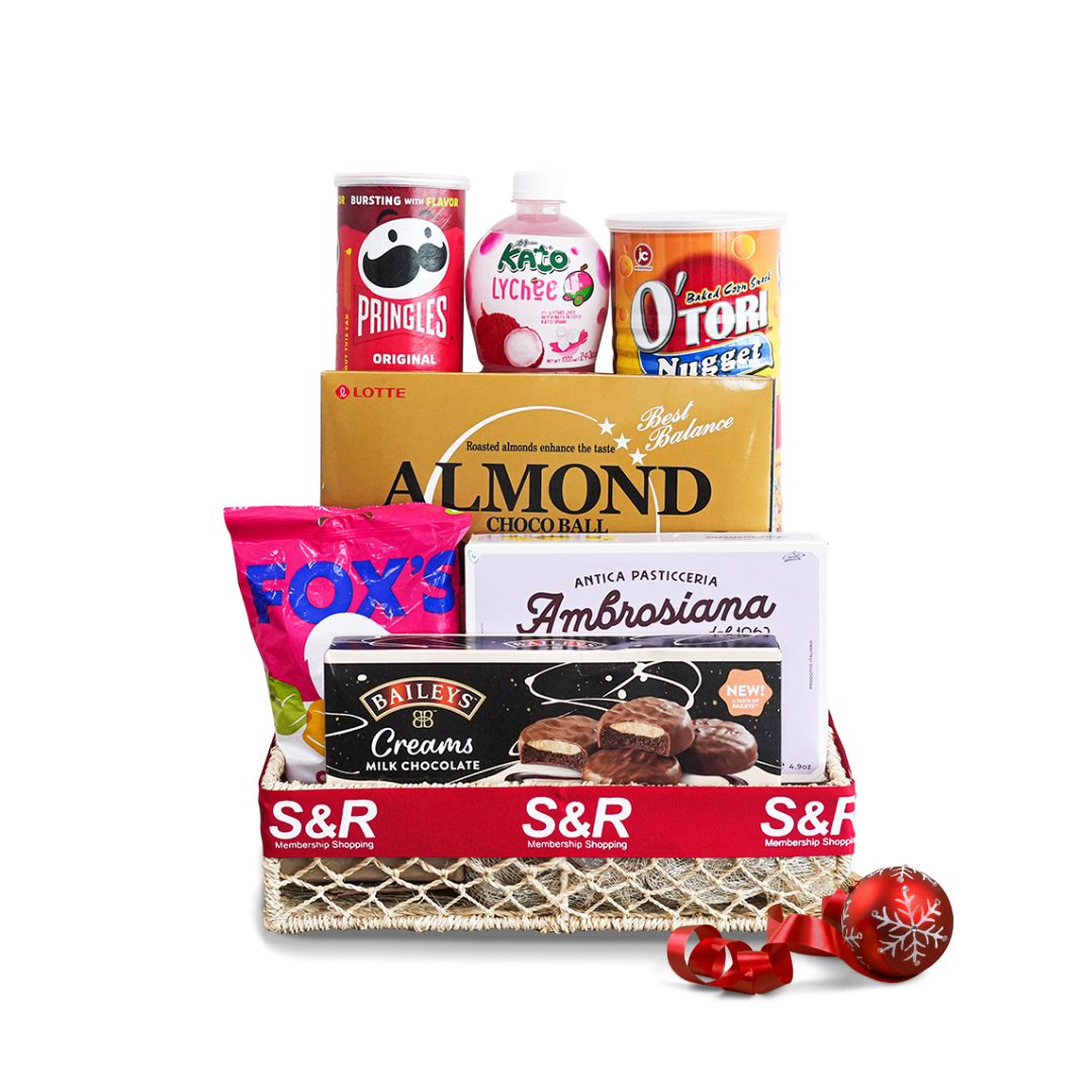 S&R Sweet Surprises Holiday Basket